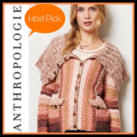 Anthropologie Sweaters - ANTHROPOLOGIE Sleeping In The Snow “Oury” Cardigan